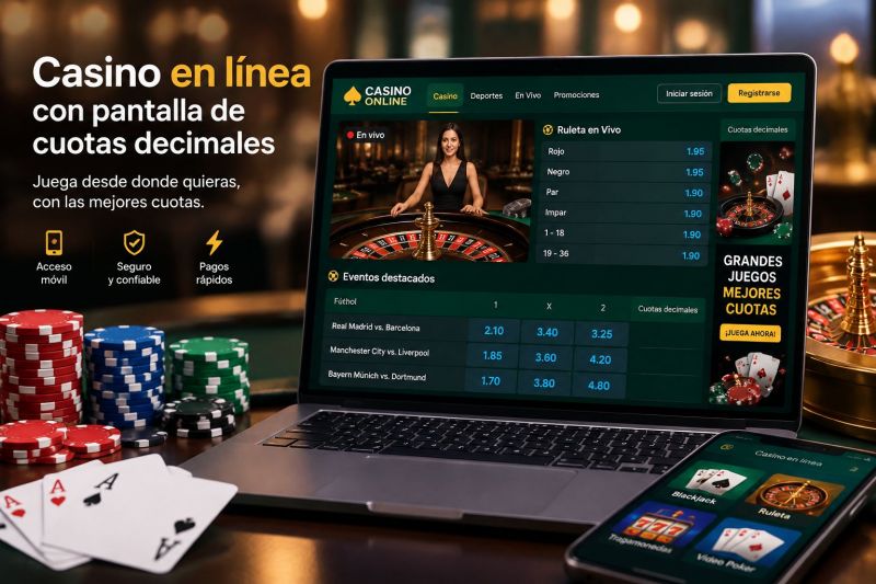 casino en negro